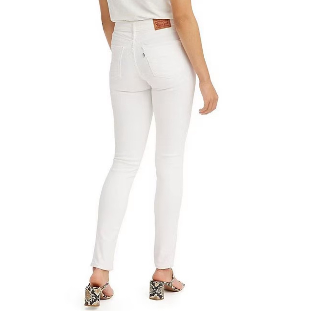 Levi’s Mid Rise Skinny Jeans in white, size 30 - Picture 3 of 10